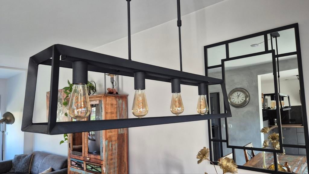 Hanglamp eettafel, Ophalen