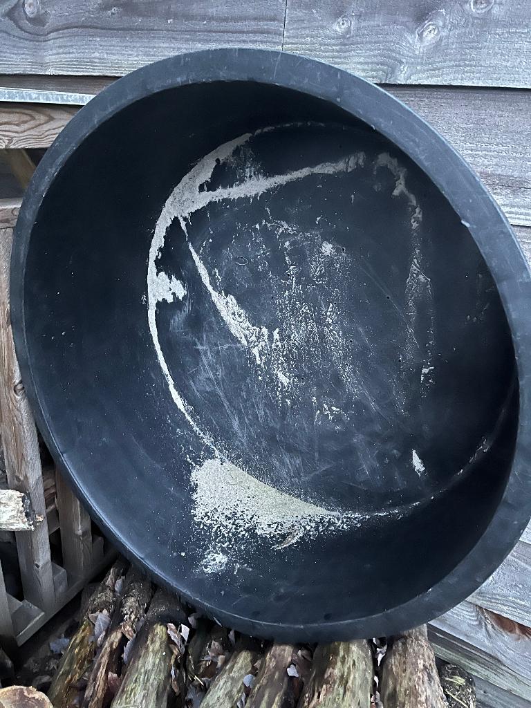 Kuip voor bv planten/zandbak, Ophalen, Kunststof, Rond, Zo goed als nieuw