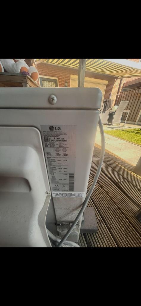 Lg 5 kw airco, Witgoed en Apparatuur, Airco's, Ophalen, Zo goed als nieuw, Wandairco, 3 snelheden of meer