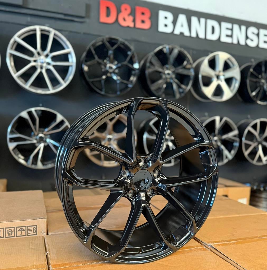 22 inch turbo gt look velgen 5x130 Porsche cayenne coupe, Velg(en), 285 mm, Nieuw, Overige maten