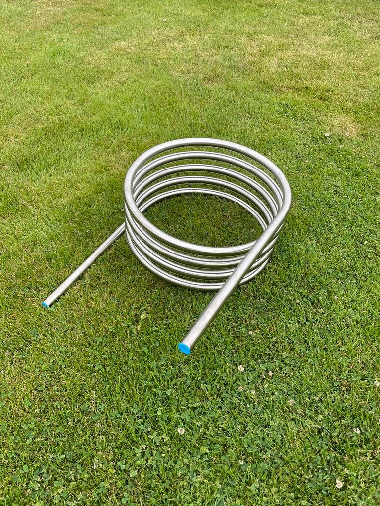 RVS 316 warmtewisselaar spiraal zwembadverwarming hottub, Tuin en Terras, Ophalen of Verzenden, Nieuw, Verwarming