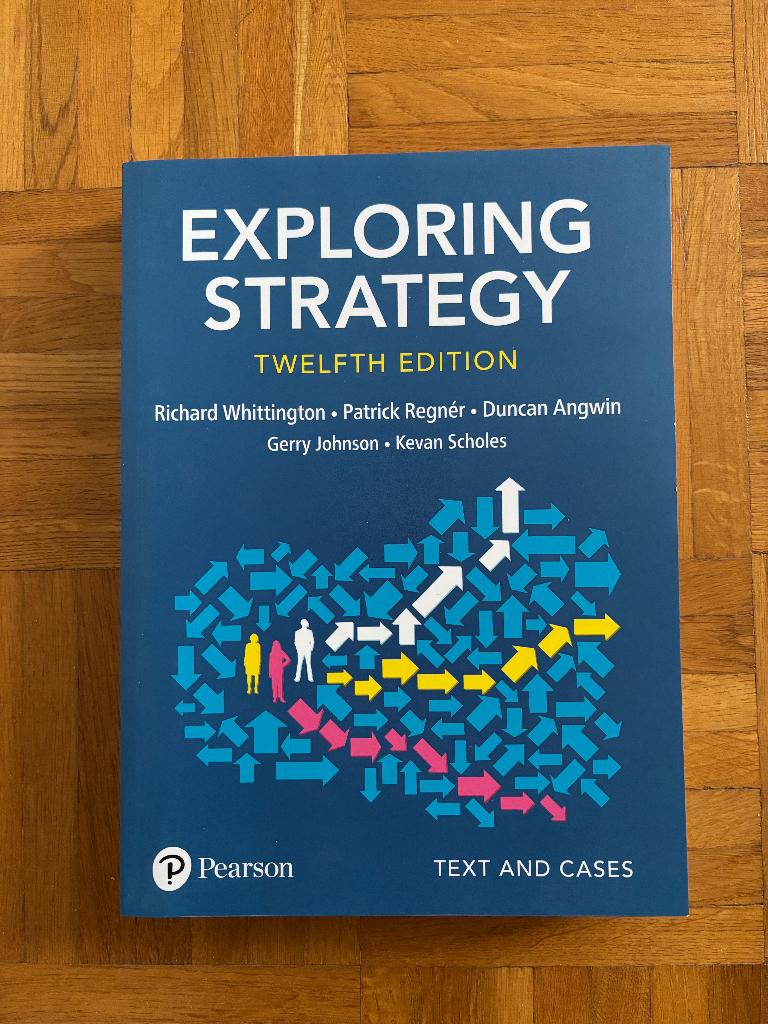Exploring Strategy, Text and Cases 9781292282459, Boeken, Studieboeken en Cursussen, Zo goed als nieuw, HBO, Alpha, Ophalen of Verzenden