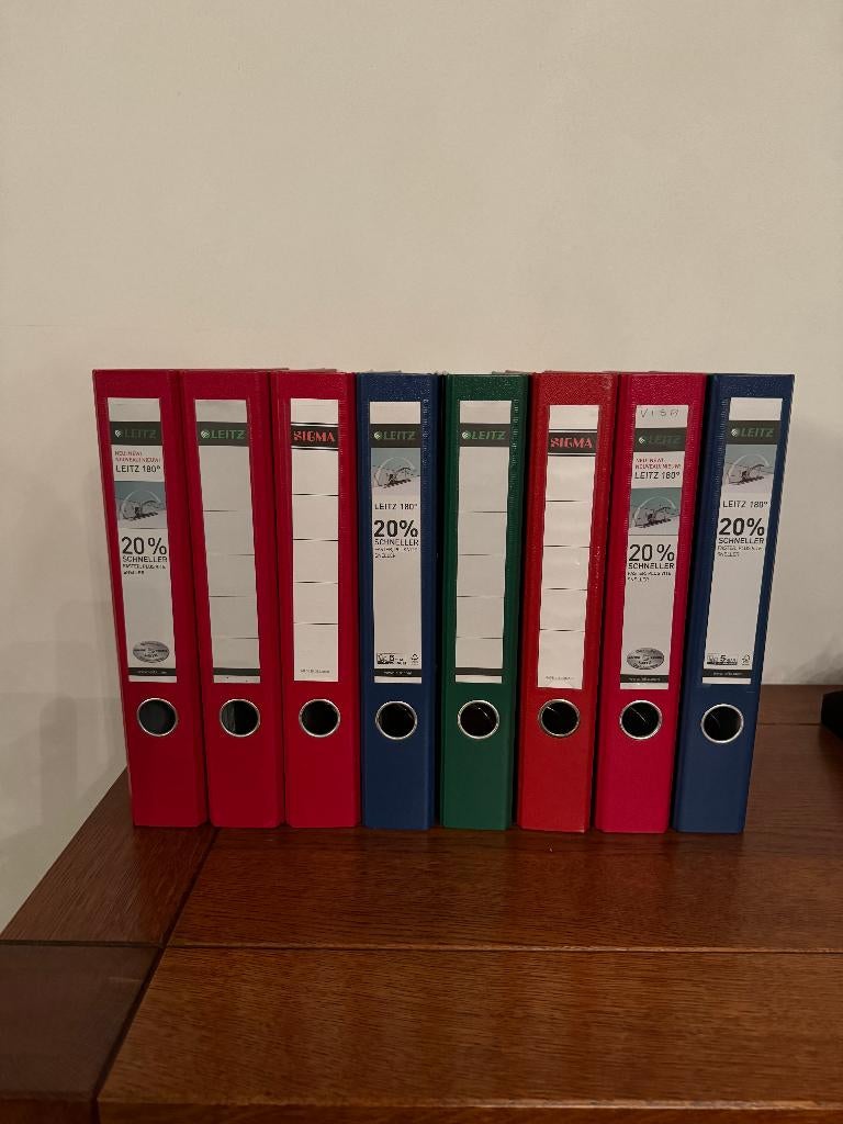 KANTOORARTIKELEN o.a Leitz mappen, dividers, postvakken etc, Ophalen, Nieuw