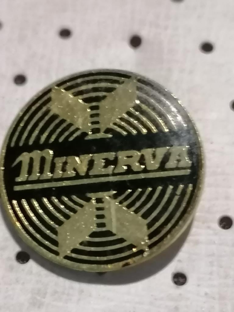 SPELD   MINERVA, Verzamelen, Ophalen of Verzenden, Gebruikt, Overige onderwerpen, Speldje of Pin