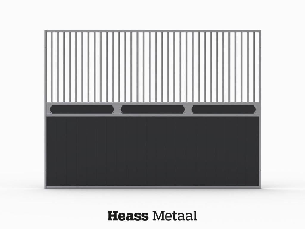 Paardenbox Tussenwand Luxe | Gesloten met Boven Spijlen, Dieren en Toebehoren, Stalling en Weidegang, Weidegang, 4 paarden of pony's of meer