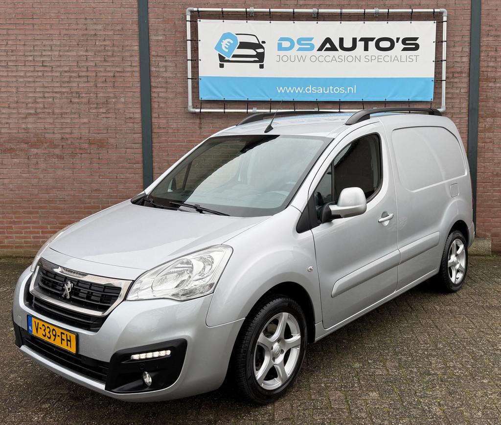 Peugeot Partner 122 1.6 BlueHDi 100 L2 Première S&S, Stof, Gebruikt, 4 cilinders, Lichtsensor