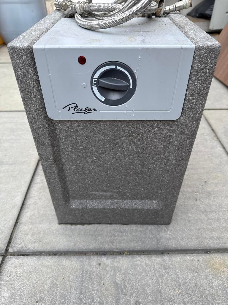 Plieger boiler, Minder dan 20 liter, Ophalen of Verzenden, Gebruikt, Boiler