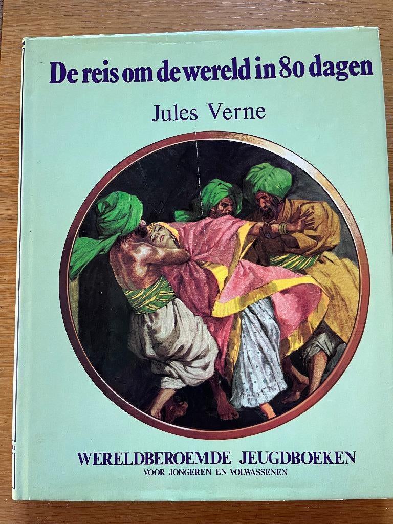 De reis om de wereld in 80 dagen - Jules Verne, Boeken, Gelezen, Ophalen of Verzenden, Fictie, Jules Verne