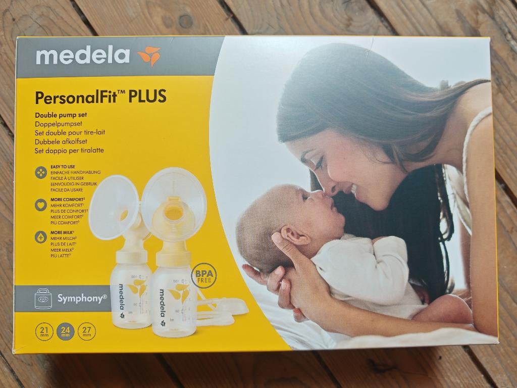 Medela Symphony afkolfset dubbel, Ophalen, Zo goed als nieuw, Borstkolf