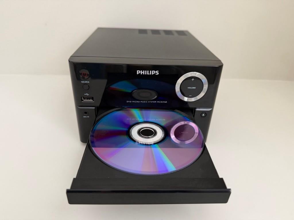 Philips MCD2160 DVD micro hifi unit in nette werkende staat., Philips, Ophalen of Verzenden, Zo goed als nieuw, Microset