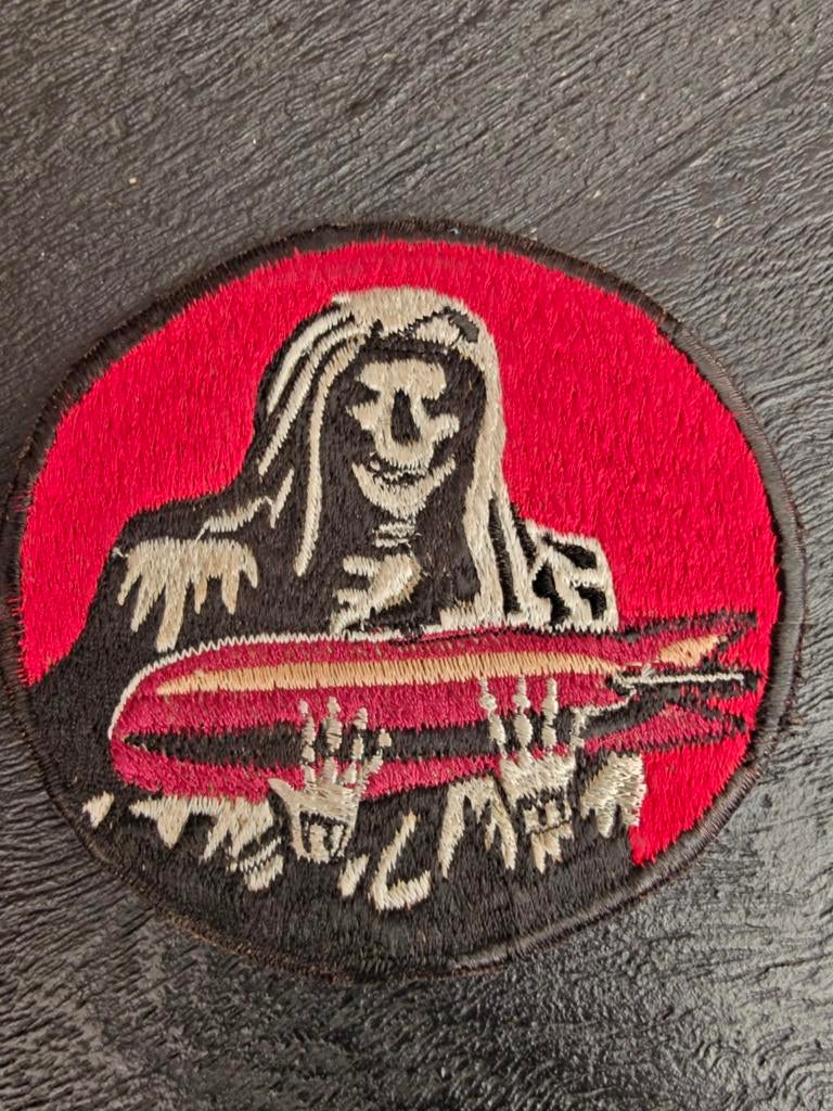 Patch remake jaren 70 WW2  Squadron Group 828th Bomb Group, Ophalen of Verzenden, Luchtmacht, Amerika, Embleem of Badge