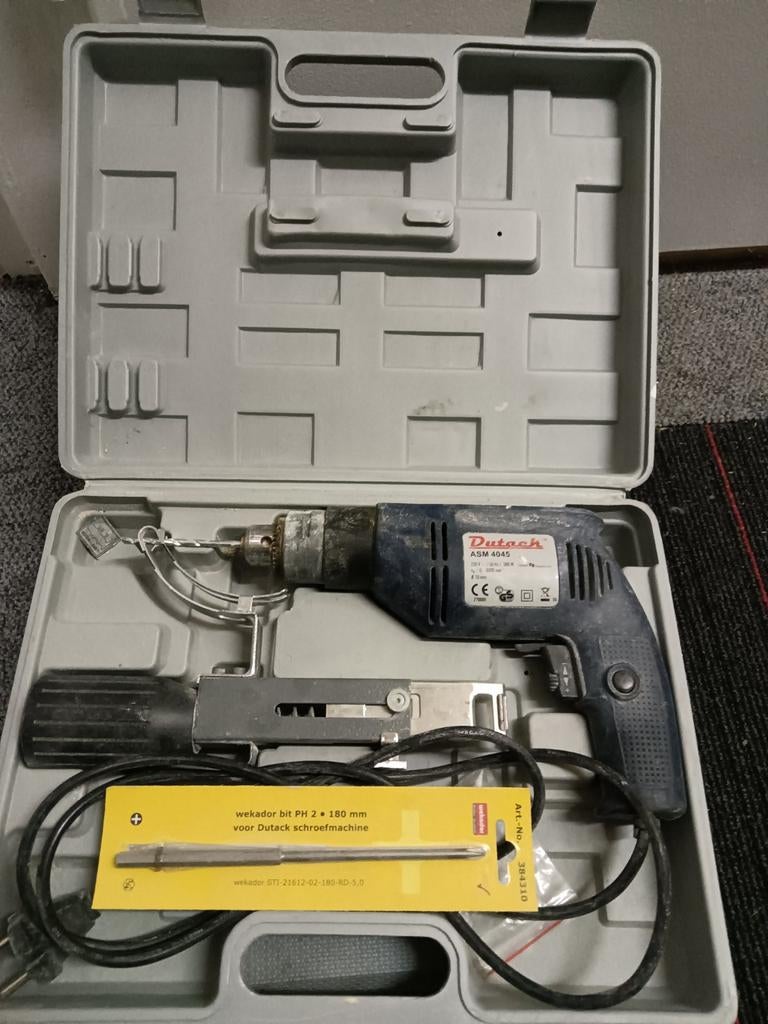 Elektrische schroef machine van het merk Dutack te koop aang, Ophalen, Boor- en Schroefmachine