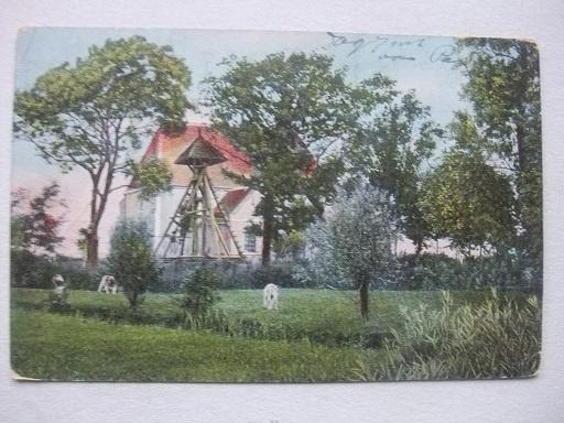 P182 Wanneperveen - Kerk - 1905, Verzamelen, Ansichtkaarten | Nederland, Verzenden, Voor 1920, Gelopen, Overijssel