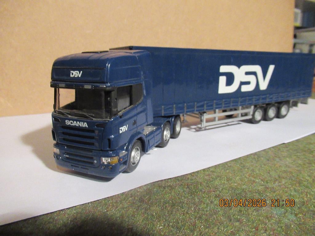 Scania  R 620  + DSV tautliner, Ophalen of Verzenden, Gebruikt, Bus of Vrachtwagen, Overige merken