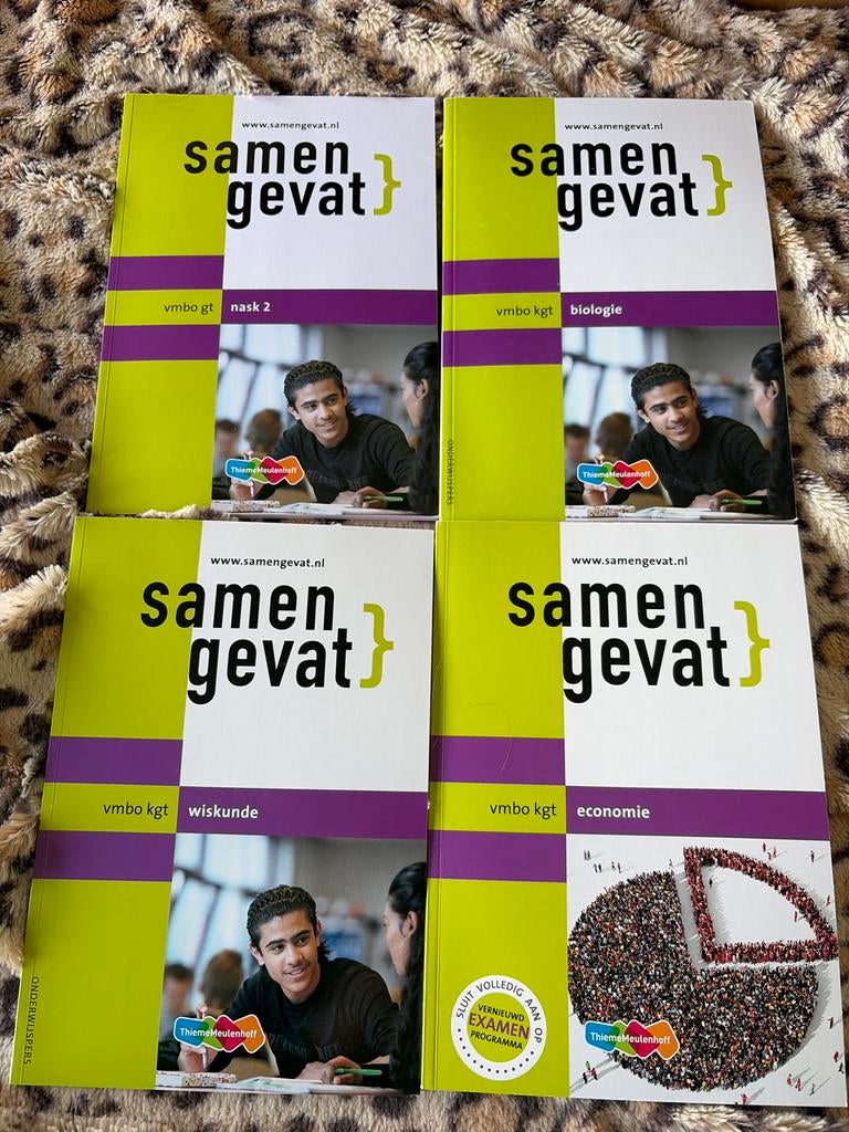 Samengevat vmbo kgt (Nask 2, Biologie, Wiskunde, Economie), Boeken, Schoolboeken, Nieuw, VMBO, Ophalen of Verzenden