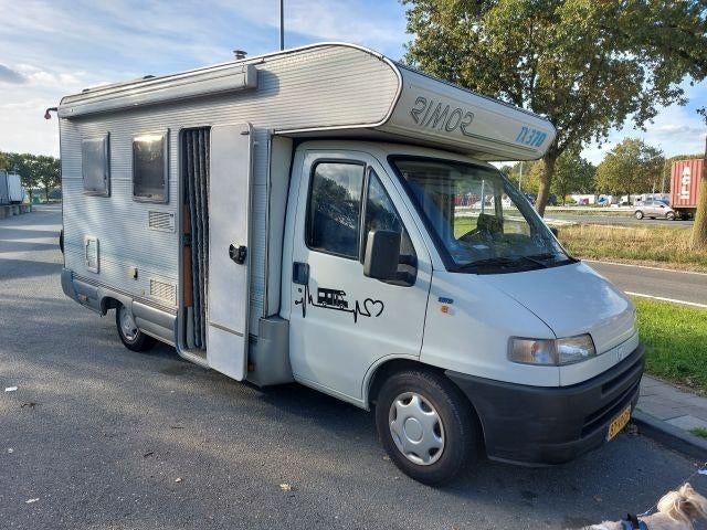 RimorTX370 camper, Caravans en Kamperen, Campers, Overige merken, Ringverwarming, Treinzit, Particulier