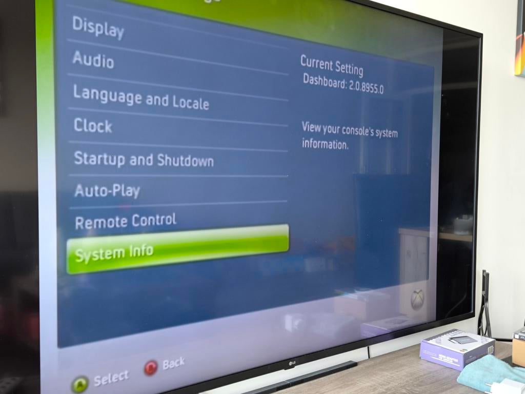 Xbox 360 met oud dashboard. Goed werkend., Spelcomputers en Games, Spelcomputers | Xbox 360, Ophalen of Verzenden, Zonder controller