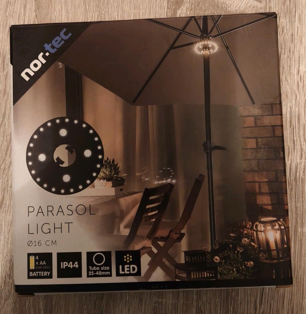 Parasol lamp, Ophalen of Verzenden, Minder dan 50 cm