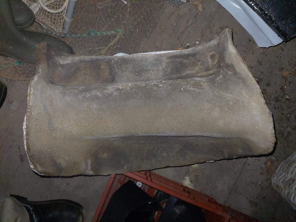 MERCEDES G-klasse W460 of W461uitlaat beschermer, Verzenden, Gebruikt, Mercedes-Benz, Uitlaatsystemen