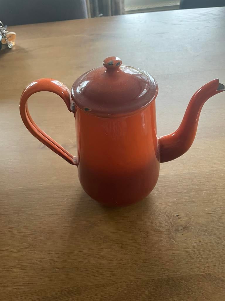 Emaille koffiekan, Antiek en Kunst, Antiek | Emaille, Ophalen