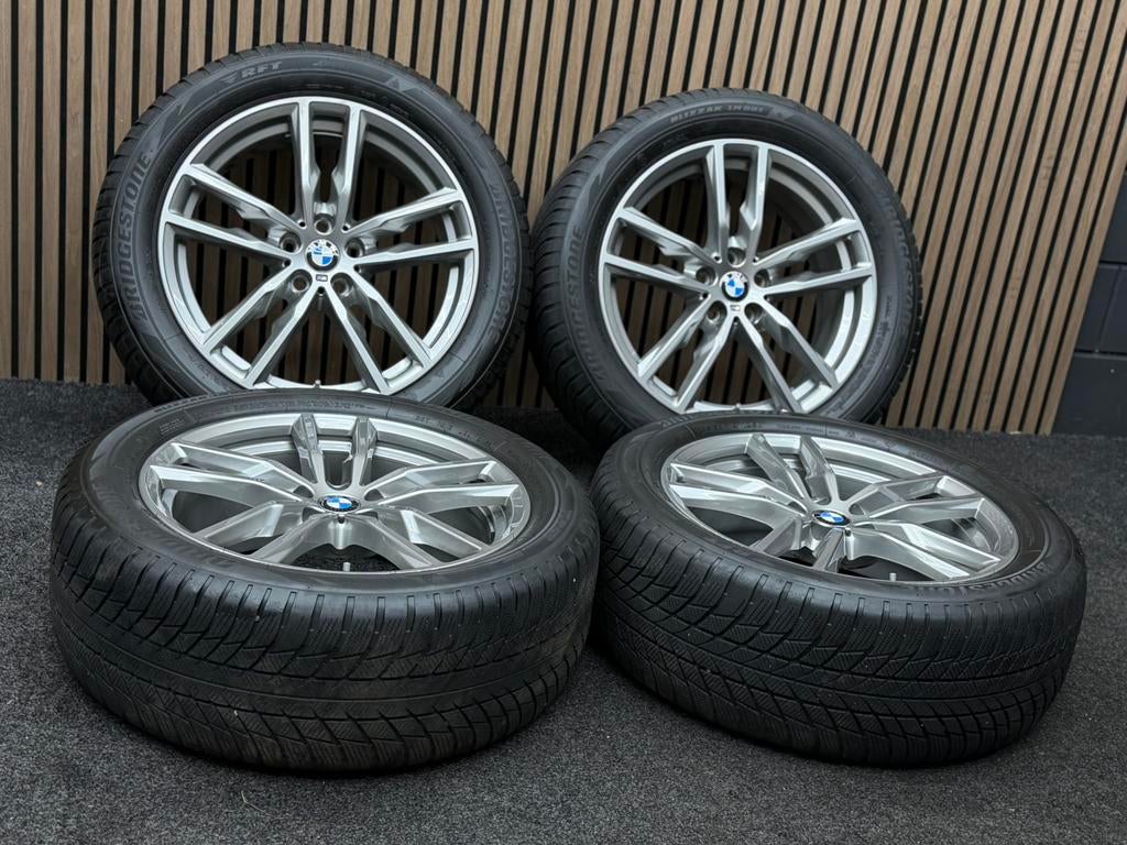 Originele 19 inch BMW X3 G01 X4 G02 698M 5x112 ET32 Runflat, 245 mm, ., Banden en Velgen, Winterbanden