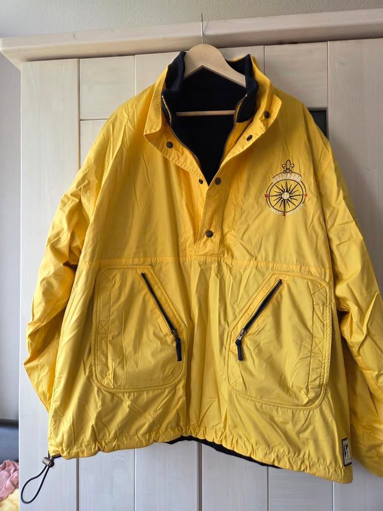 Jas trui tussendoor, Ophalen of Verzenden, Zo goed als nieuw, Maat 56/58 (XL), Blauw