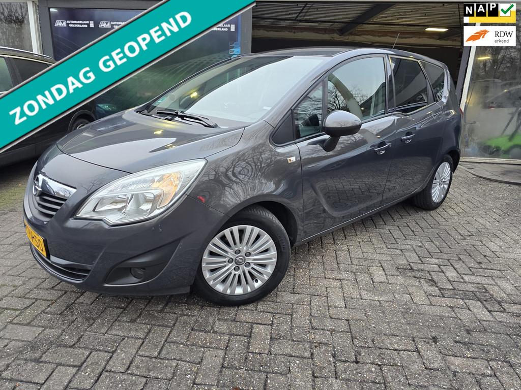 Opel Meriva 1.4 Turbo Design Edition | 12MND GARANTIE | AIRC, Voorwielaandrijving, Euro 5, Stof, Gebruikt