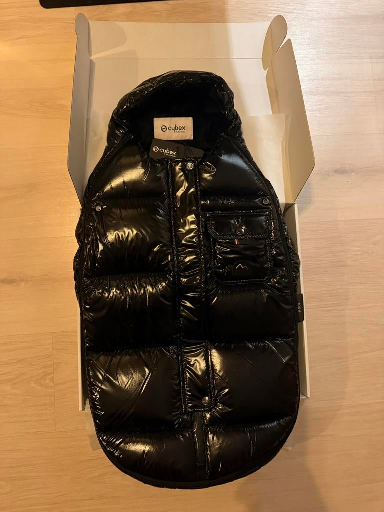 Cybex Voetenzak Autostoel Platinum Winter Mini Deep Black, Kinderen en Baby's, Autostoeltjes, Nieuw, Overige merken, 0 t/m 13 kg