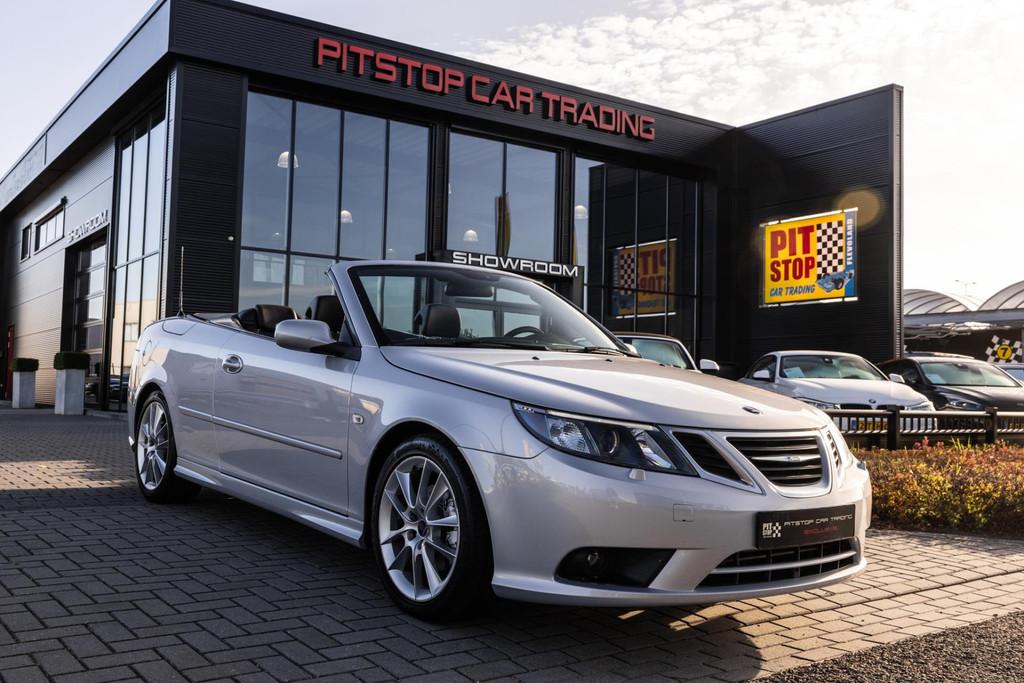 Saab 9-3 Cabrio 2.0 T Vector Spring Edition, Memory, 230pk H, 1998 cc, Gebruikt, Zwart, 4 stoelen