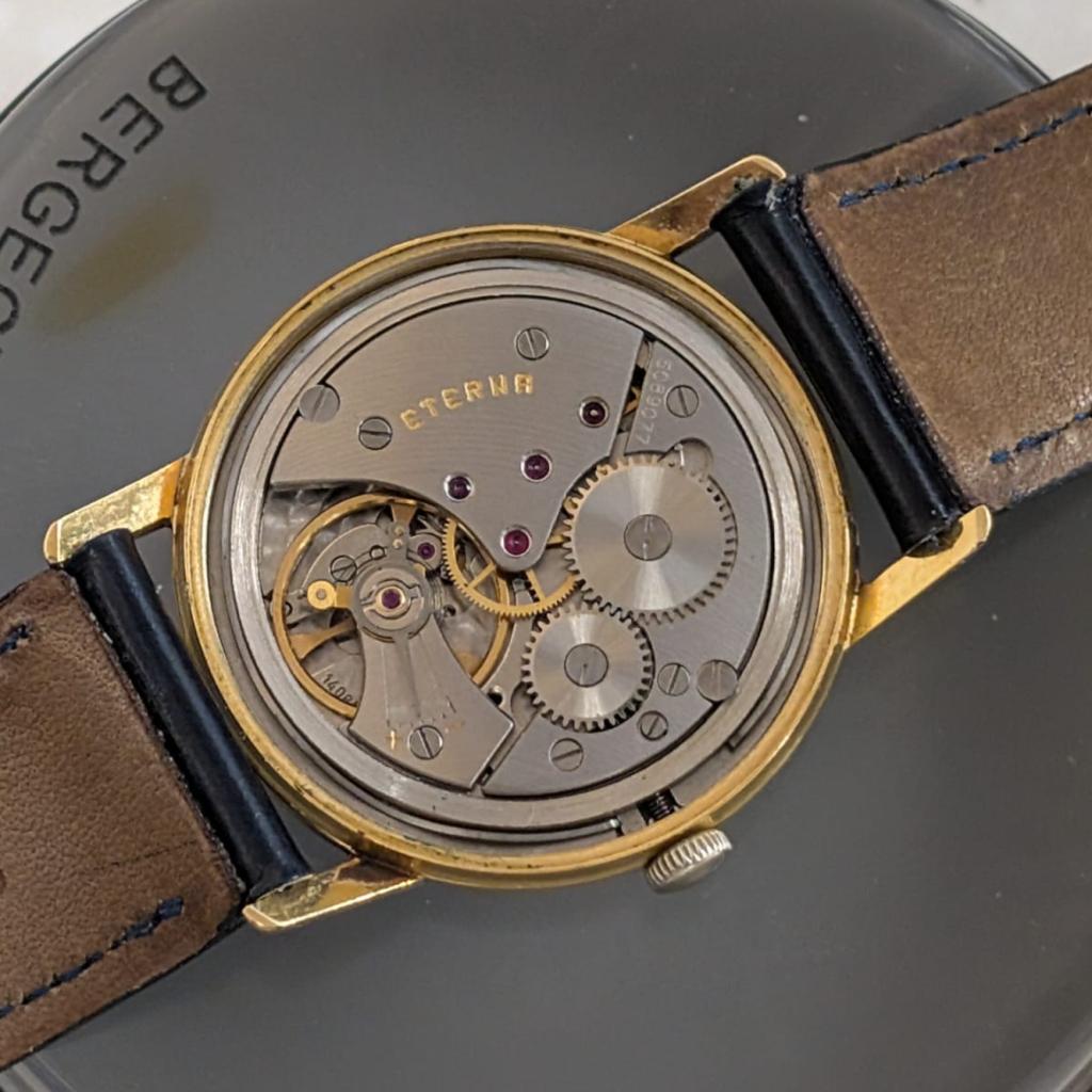 Eterna vintage 60's handopwind horloge - Mooie vintage staat, Ruilrijk, Zo goed als nieuw, Info@ruilrijk.nl, Neerstraat 60, 6041 KD Roermond