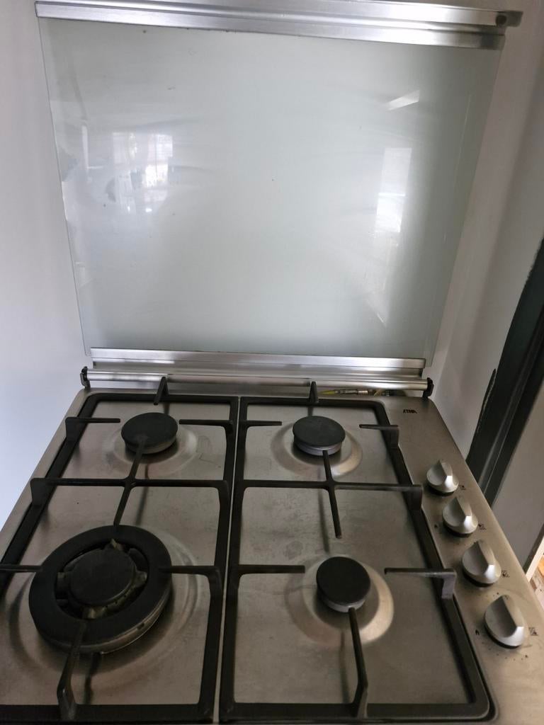 Etna 4-pits gaskookplaat met elektrische ontsteking ZGAN, Ophalen of Verzenden, Zo goed als nieuw, Gas, 4 kookzones