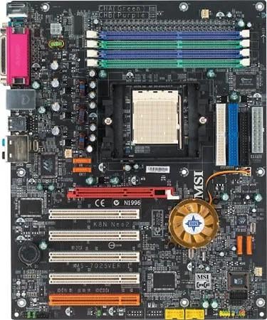 MSI K8N Neo2 Platinum, Computers en Software, Moederborden, Ophalen, DDR4