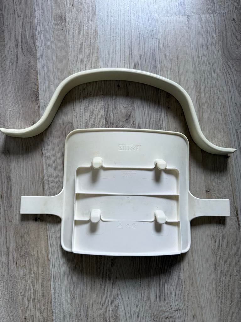 Stokke Tripp Trapp rugleuning met beugel, Ophalen of Verzenden, Gebruikt, Meegroeistoel