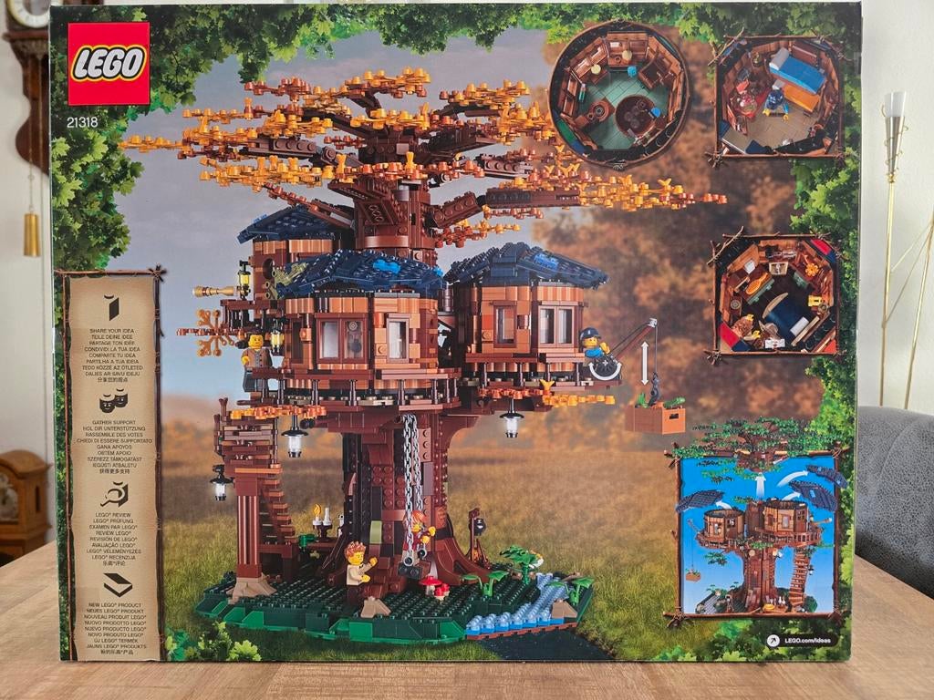 Lego Boom hut 21318, Ophalen of Verzenden, Minder dan 500 stukjes
