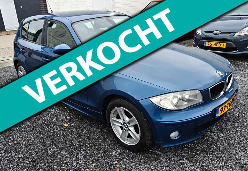 BMW 1-serie 116i High Executive Nette auto, 1596 cc, Gebruikt, Zwart, 116 pk
