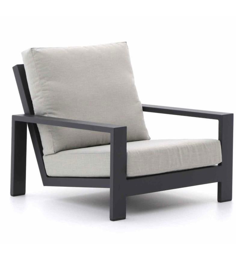 Bellagio Vezzano loungestoel met tafel/voetenbank, Ophalen of Verzenden, Aluminium