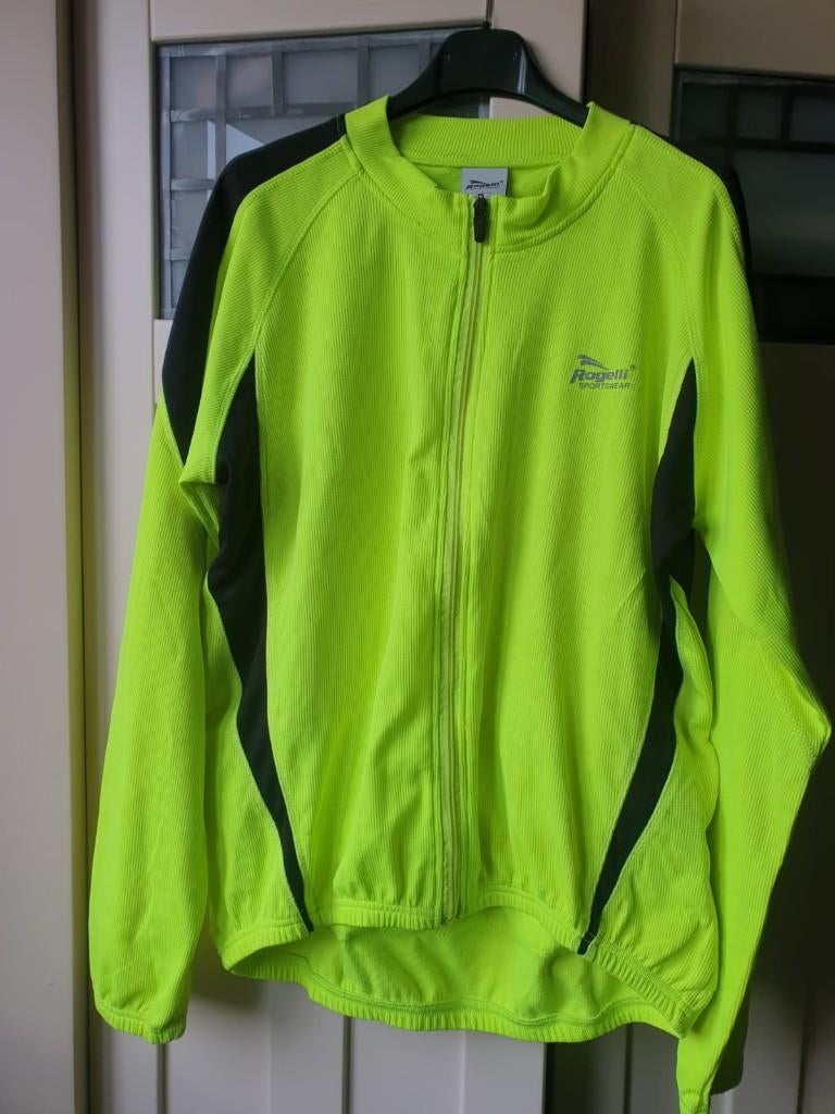 ROGELLI heren fietsshirt REFLECTEREND GEEL Maat: L, Fietsen en Brommers, Fietsaccessoires | Fietskleding, Rogelli, Dames, Ophalen of Verzenden