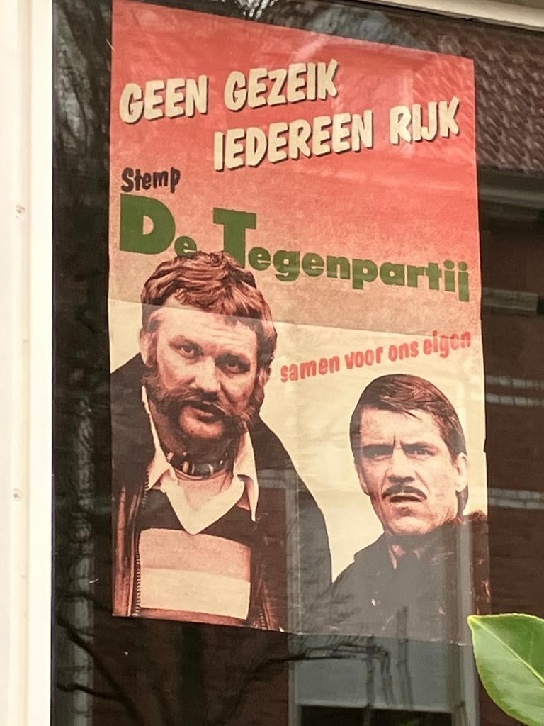 Geen gezeik iedereen rijk Poster Koot en Bie, Verzenden, Gebruikt