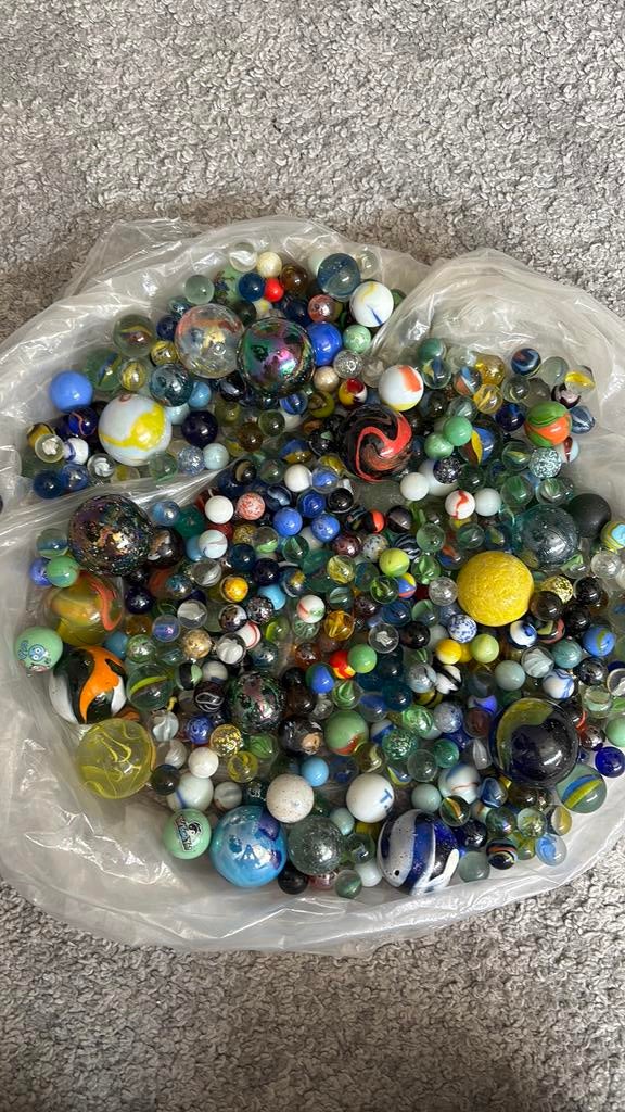 Zak knikkers, Kinderen en Baby's, Ophalen of Verzenden, Zo goed als nieuw