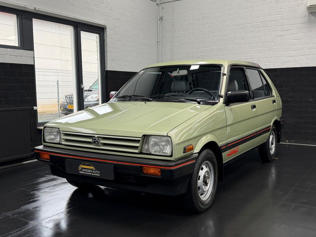 Subaru Justy 1.2 GL 4WD GL/II J12 | Uniek | 4x4 | Geheel ori, Voorwielaandrijving, Justy, Gebruikt, Bedrijf