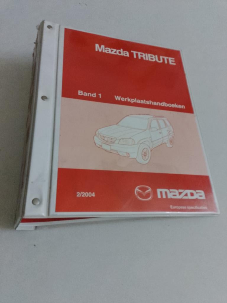Mazda Tribute dealer werkplaats boek elektrische installatie, Ophalen of Verzenden