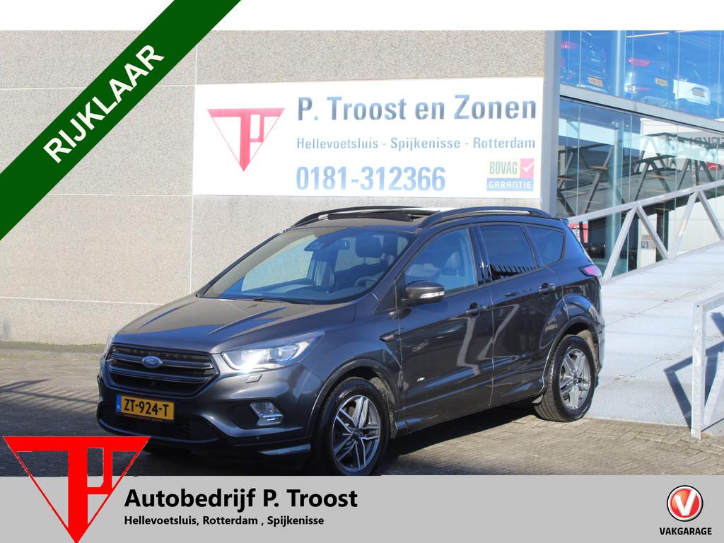 Ford Kuga 1.5 EcoBoost AWD Vignale Trekhaak/Panoramadak/Navi, Auto's, Ford, Automaat, 12 maanden, Euro 6, 4 cilinders