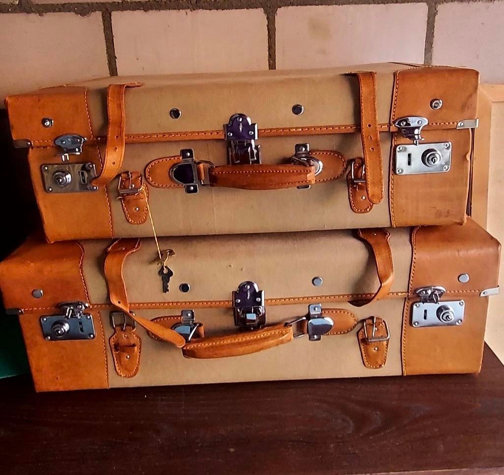 Vintage koffers, Ophalen of Verzenden