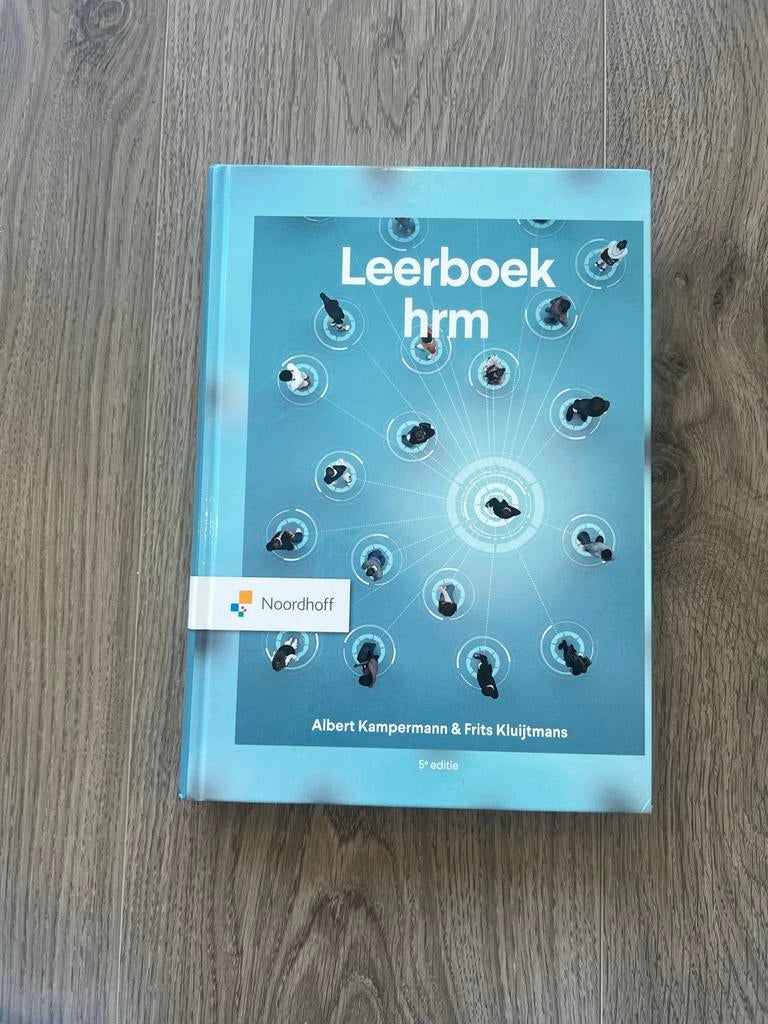 Leerboek Human resource management (HRM), Boeken, Ophalen of Verzenden, Gamma, Gelezen, HBO