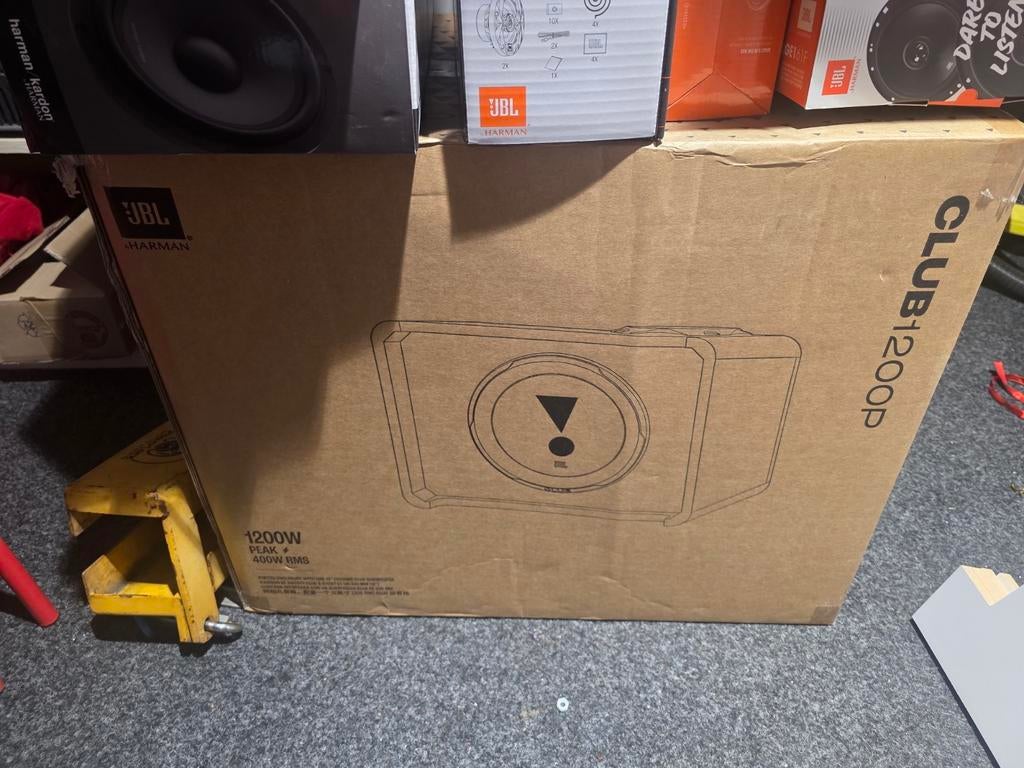 JBL Club 1200P Subwoofer - Nieuw in doos, Auto diversen, Ophalen of Verzenden, Nieuw