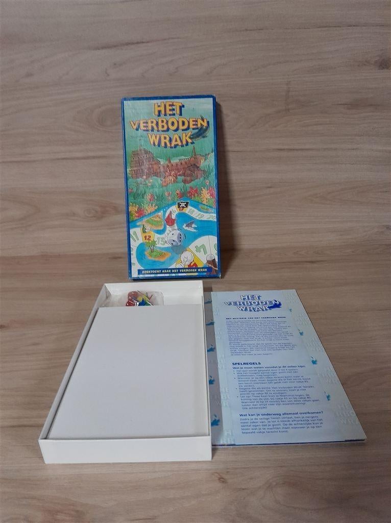 Het Verboden Wrak - s3551, Hobby en Vrije tijd, Gezelschapsspellen | Bordspellen, Verzenden, Zo goed als nieuw