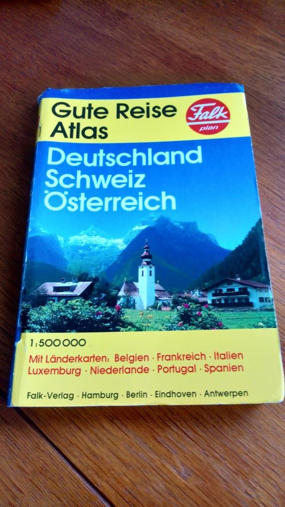 Falk reisatlas diverse landen, Boeken, Ophalen of Verzenden