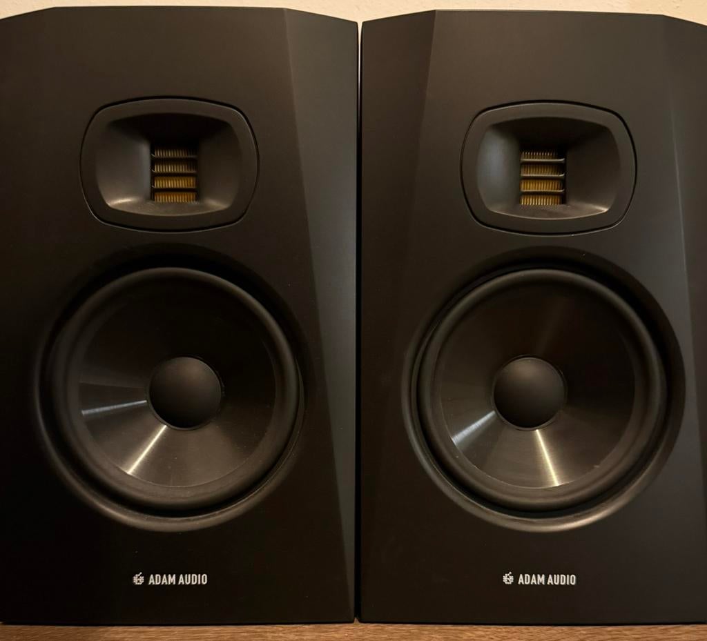 ADAM Audio T7V - zeer goede staat studio speakers, Zo goed als nieuw, 120 watt of meer, Adam, Front, Rear of Stereo speakers