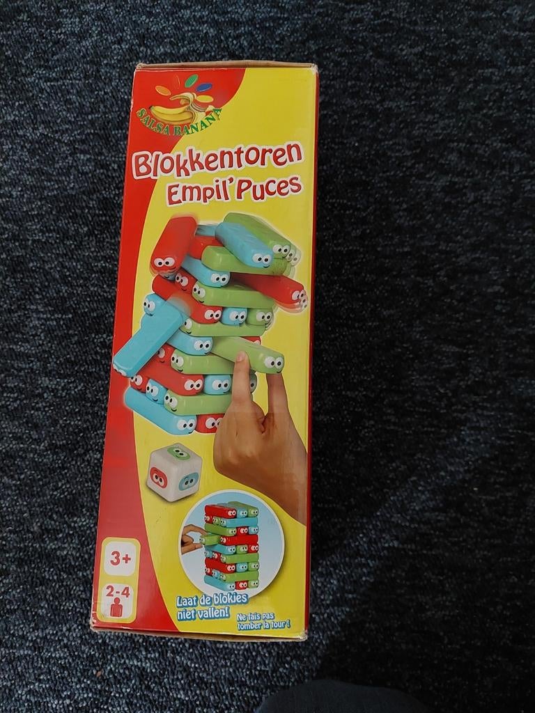 Blokkentoren (Jenga) - vallende toren spel, Hobby en Vrije tijd, Gezelschapsspellen | Bordspellen, Ophalen of Verzenden, Zo goed als nieuw