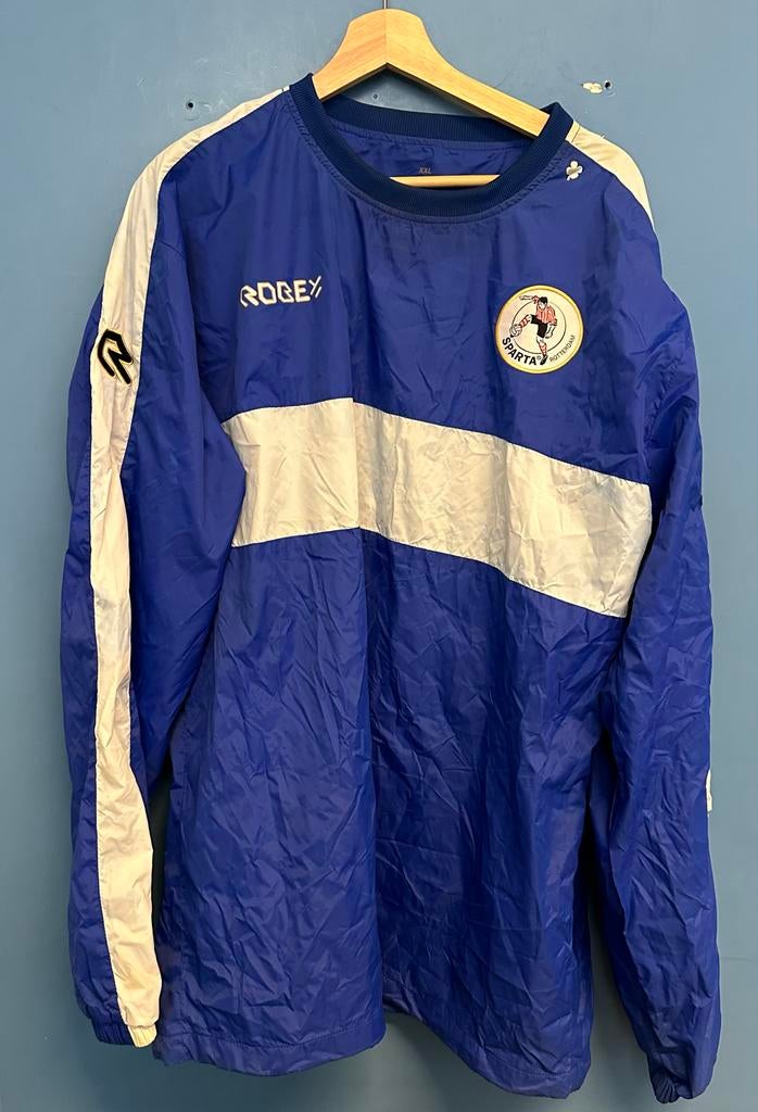 Vintage windbreker trainingstop Sparta Rotterdam XXL, Verzenden